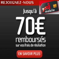 Vos frais de résiliation forfait mobile remboursés avec NRJ Mobile